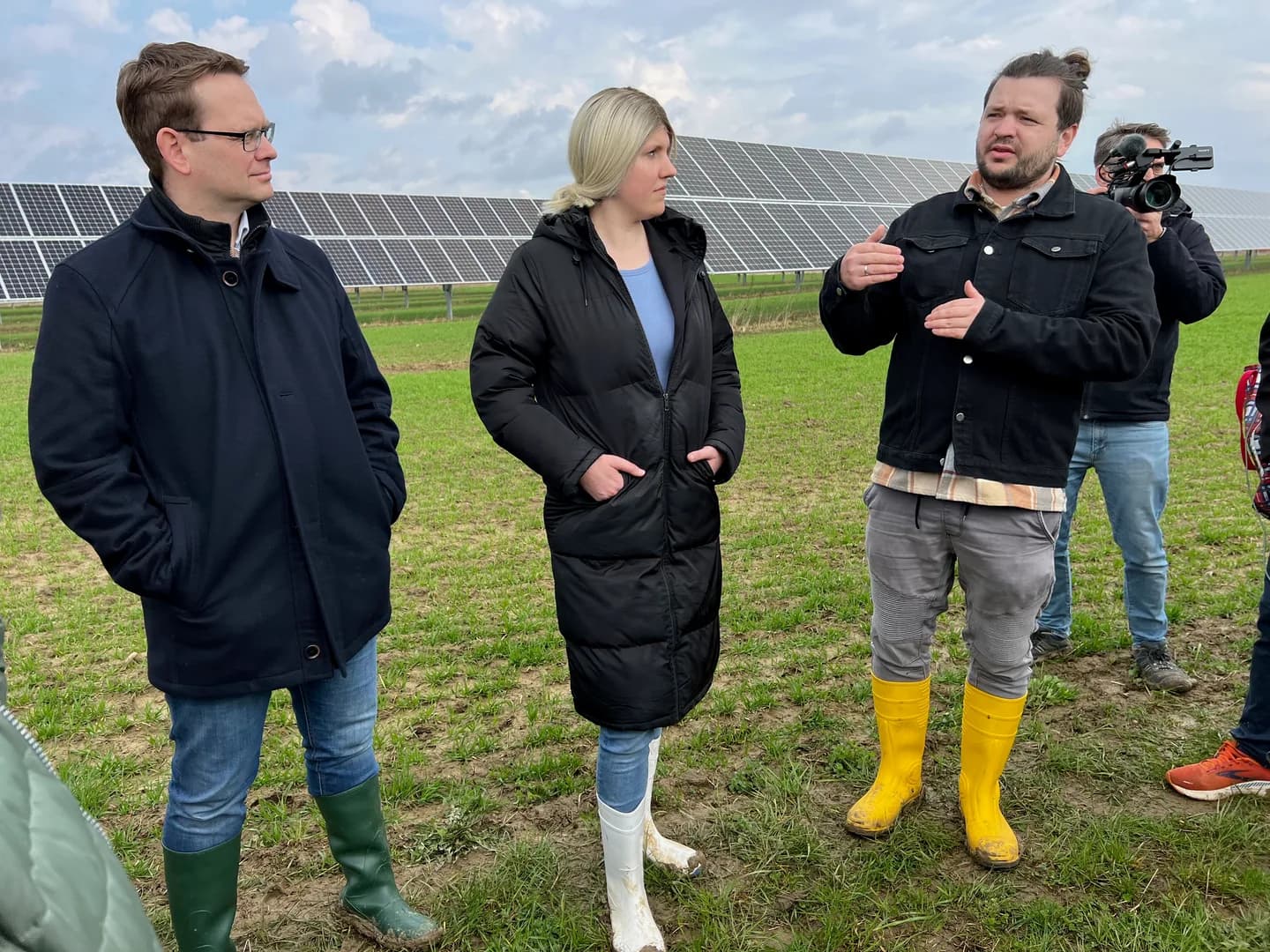 DoppelErnte Beratung vor Ort an einer Agri-PV Anlage
